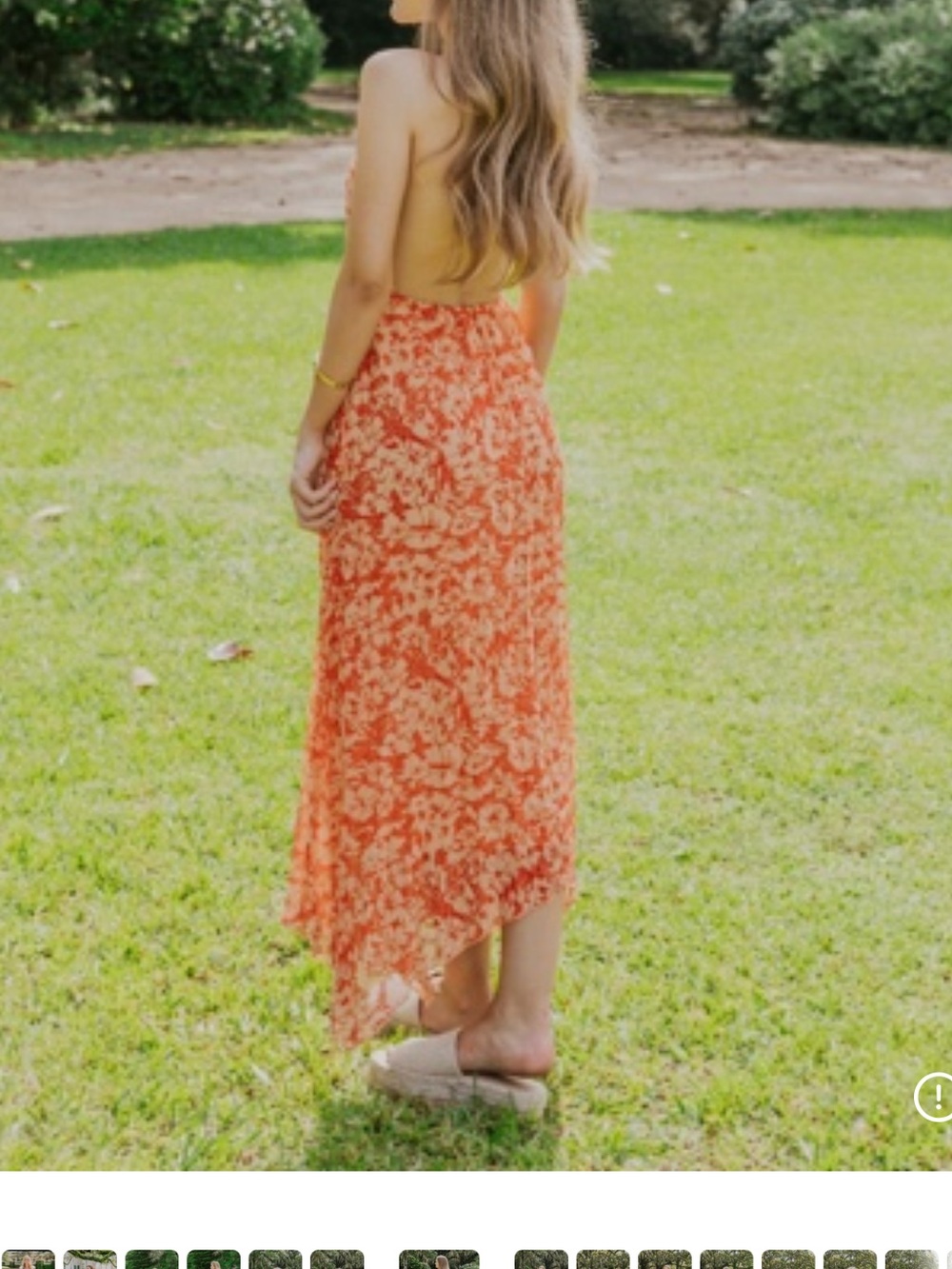 Hello Molly Floral Halter Maxi Dress - Picture 4 of 4